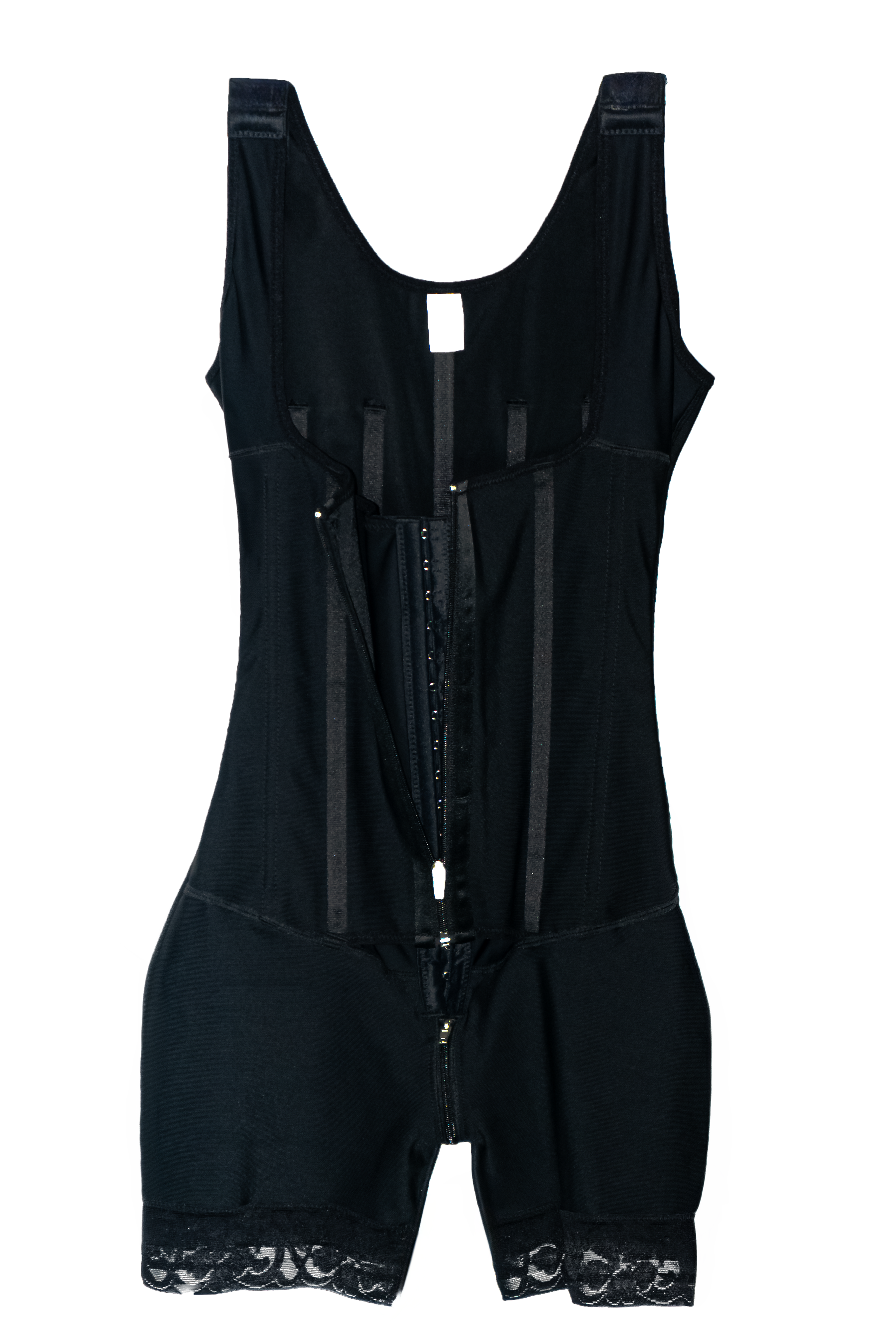 Multi-layered full body shaper (hook and zipper)