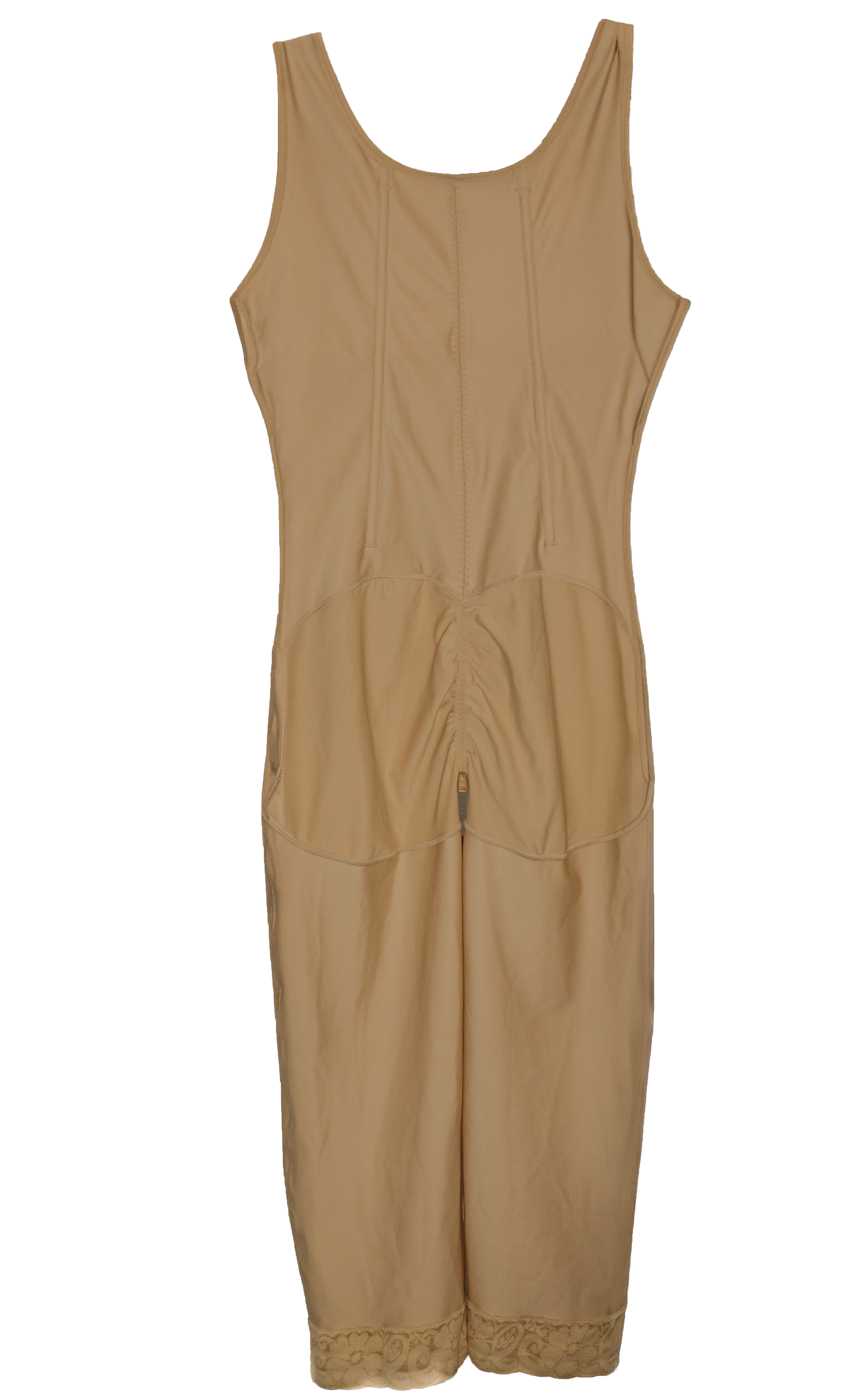 Full Body, Shaper, With hook, Crotchless- Sleeveless