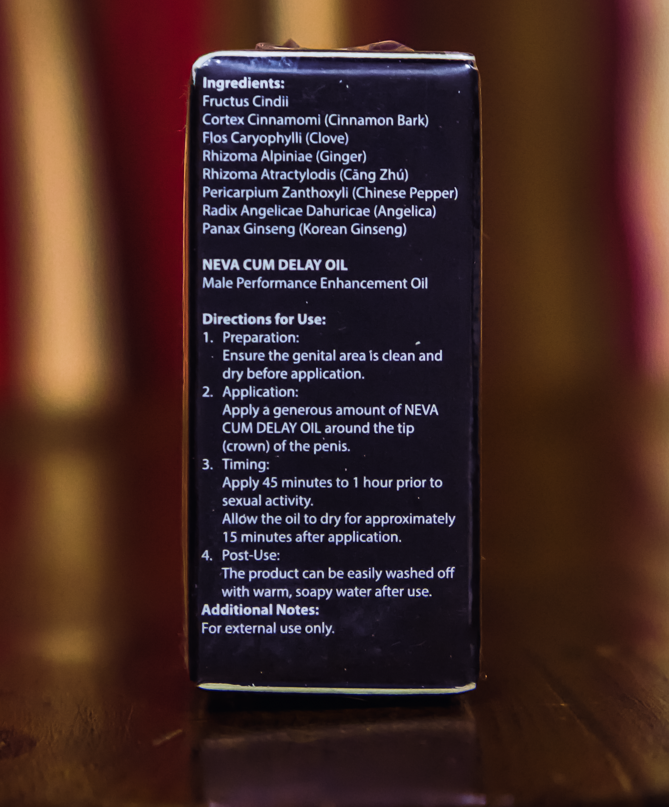 Gentlemen's Performance Oil Set - MYRVALLC