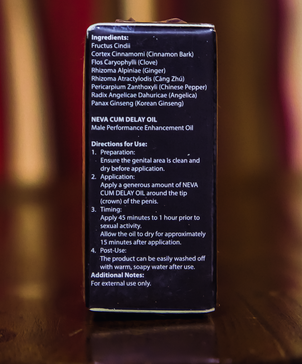 Gentlemen's   Performance Oil Set