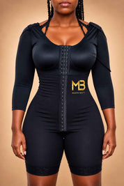 Full sleeve corset bodyshaper