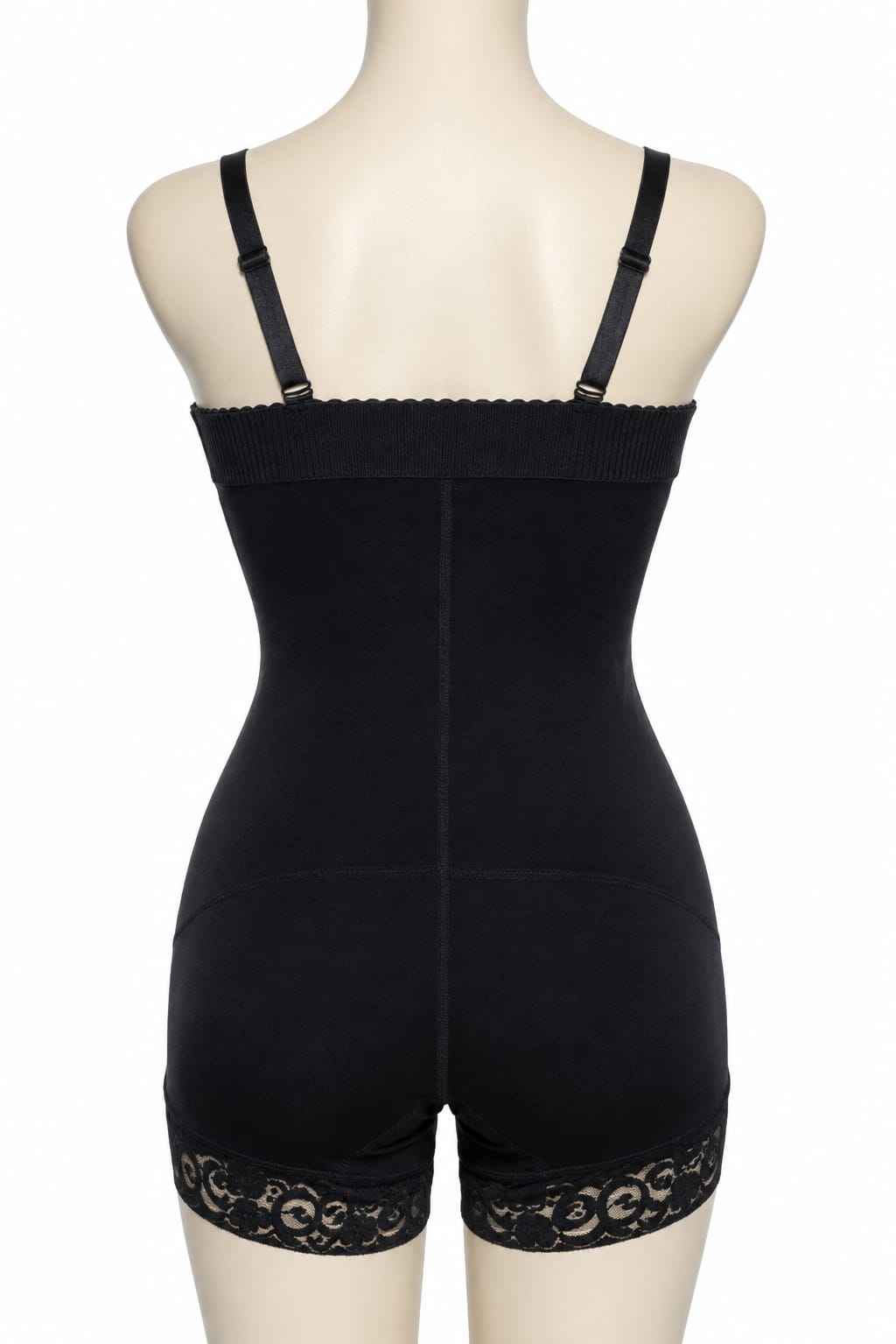 Thin strap zipper Bodyshaper