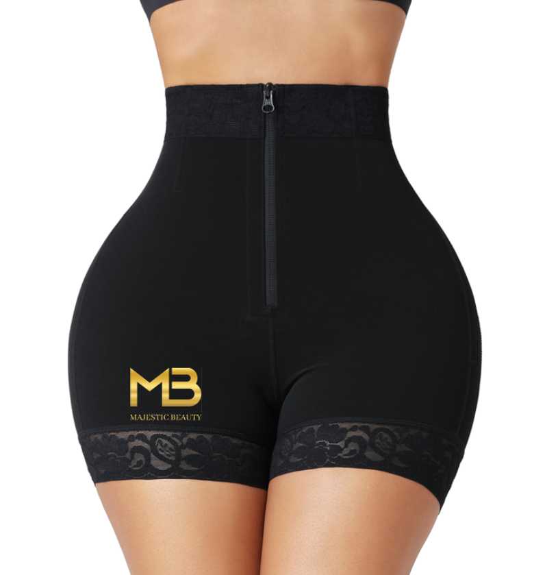 High waist and hip shaper  w zipper