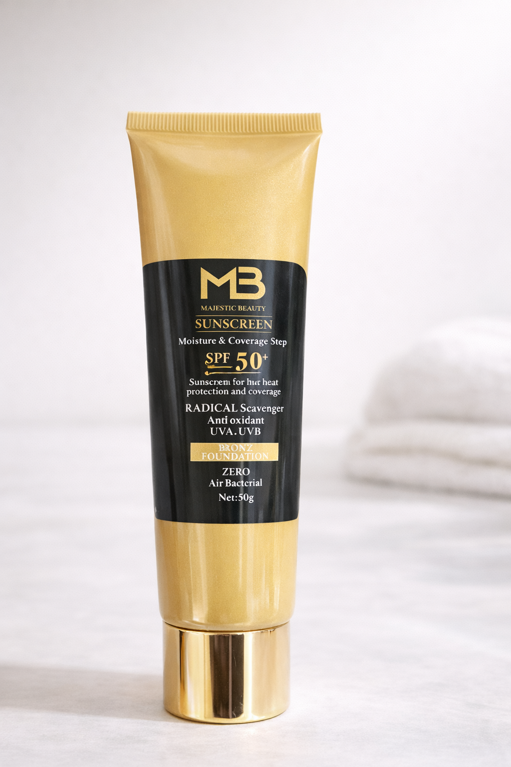 Bronze Foundation Sunscreen