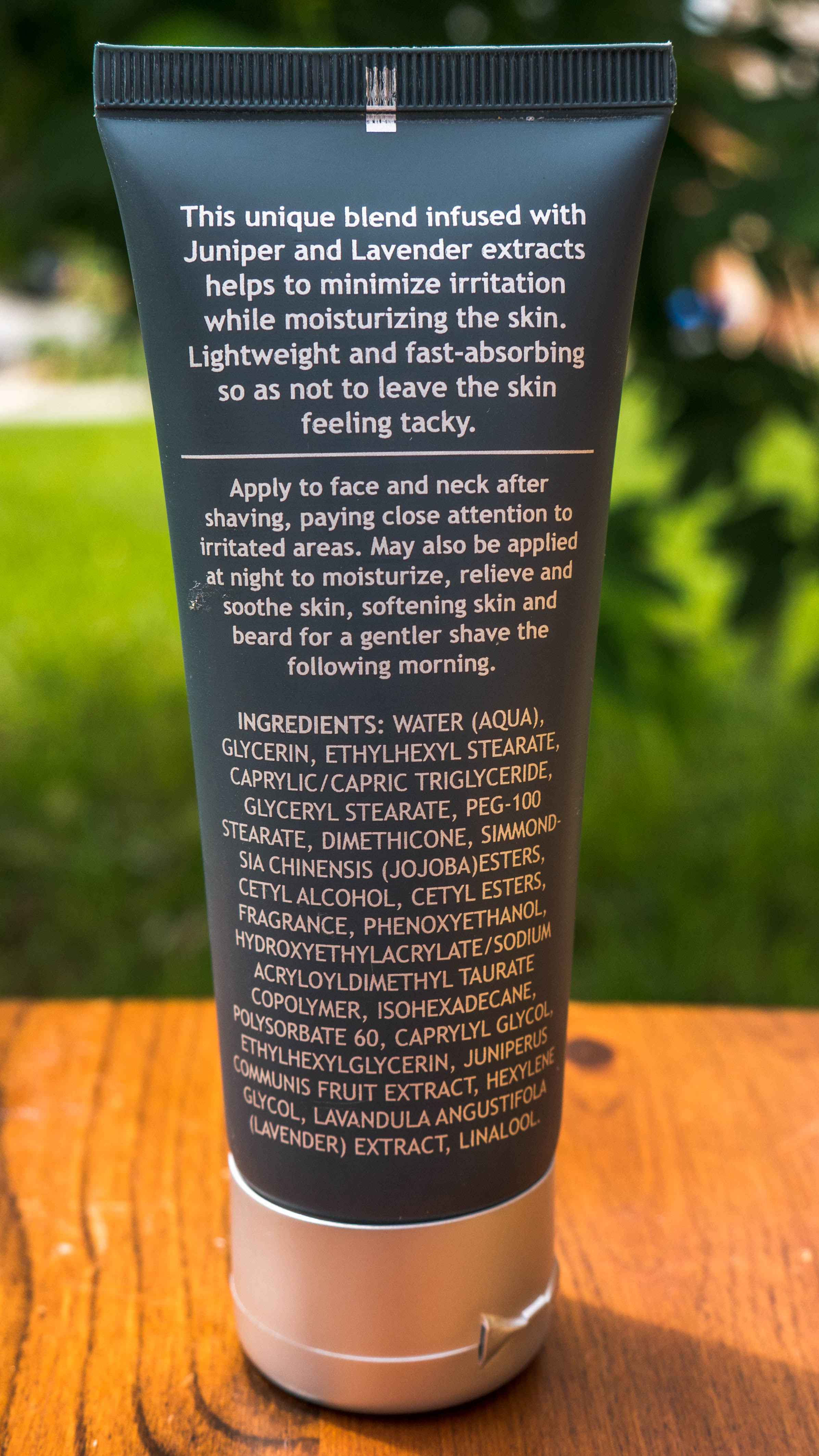 Men's Aftershave Balm for Soothing Hydration and Skin Repair