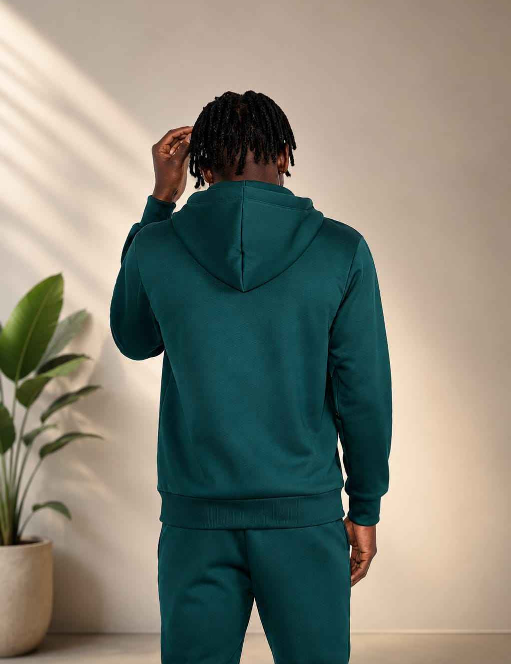 "MB" 2 Piece hoodie jumpsuit