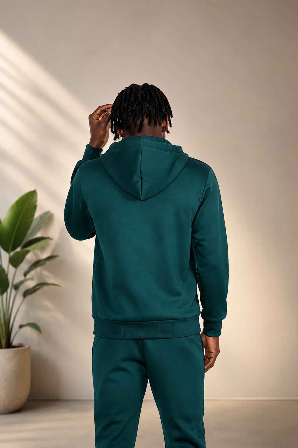 "MB" 2 Piece hoodie jumpsuit