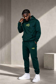 "MB" 2 Piece hoodie jumpsuit