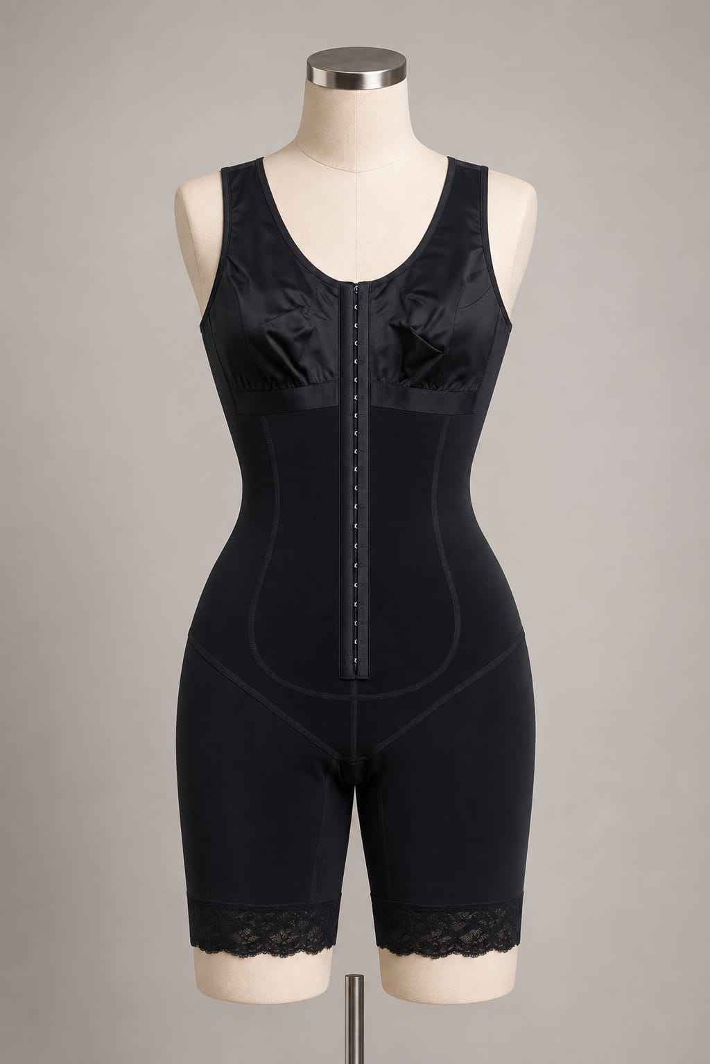 Thick strap, bra, full length shaper, w hook