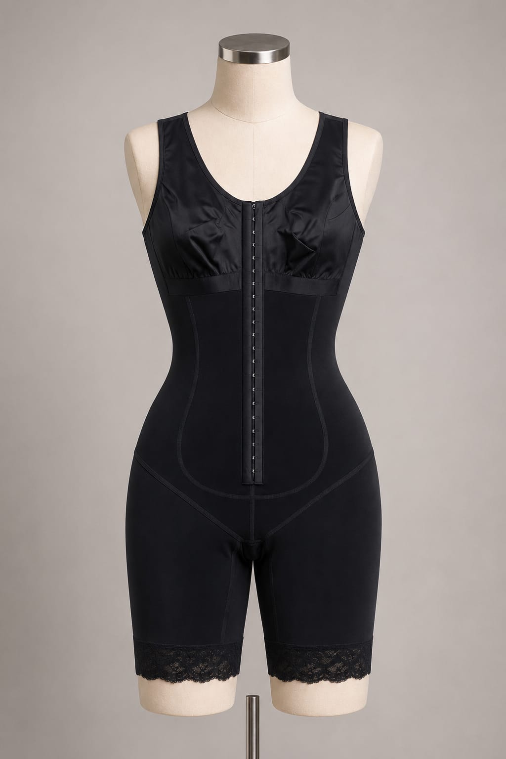 Thick strap, bra, full length shaper, w hook