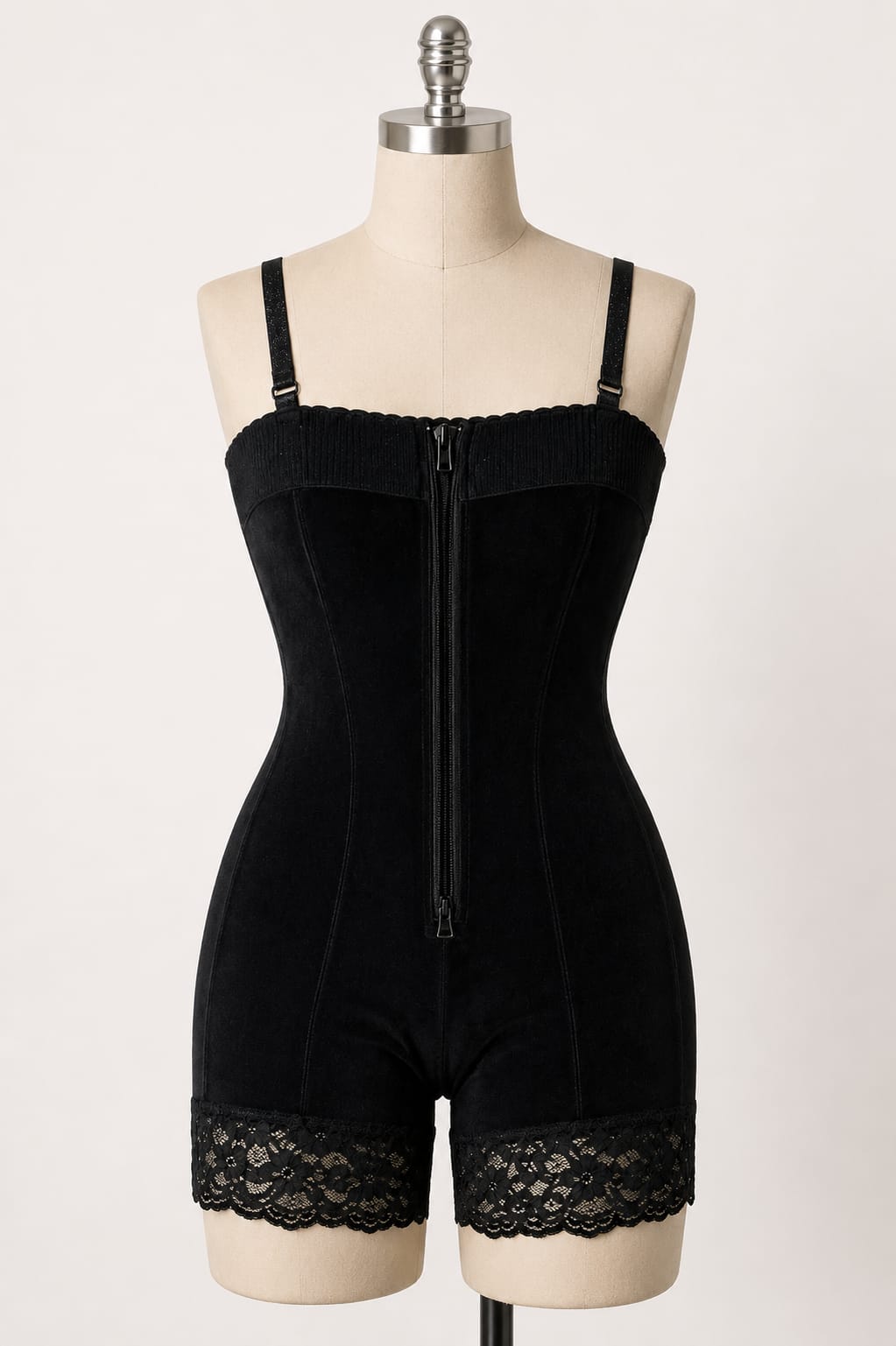 Thin strap zipper Bodyshaper