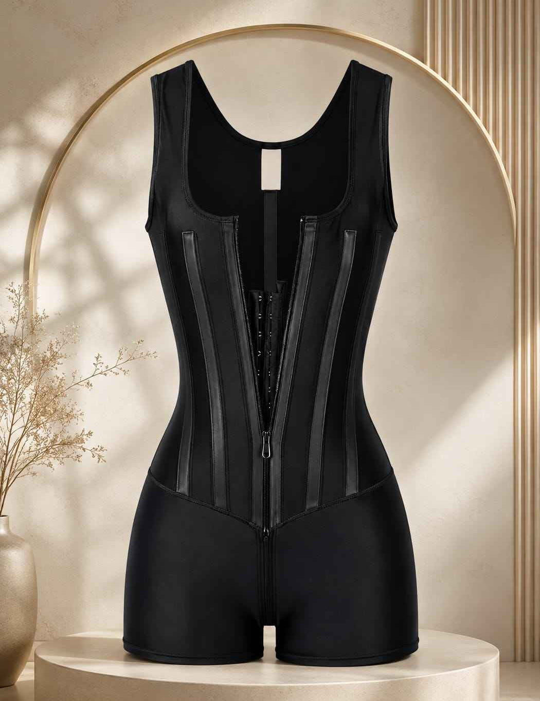 Full length, Multi layered, High tech, shaper (torso, waist,hips)