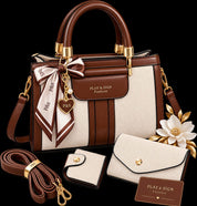 Luxe Élégance 3-Piece Women’s Handbag & Wallet Set