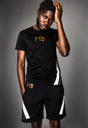 "MB" 2piece Tee, and short