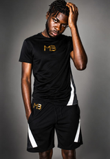 "MB" 2piece Tee, and short