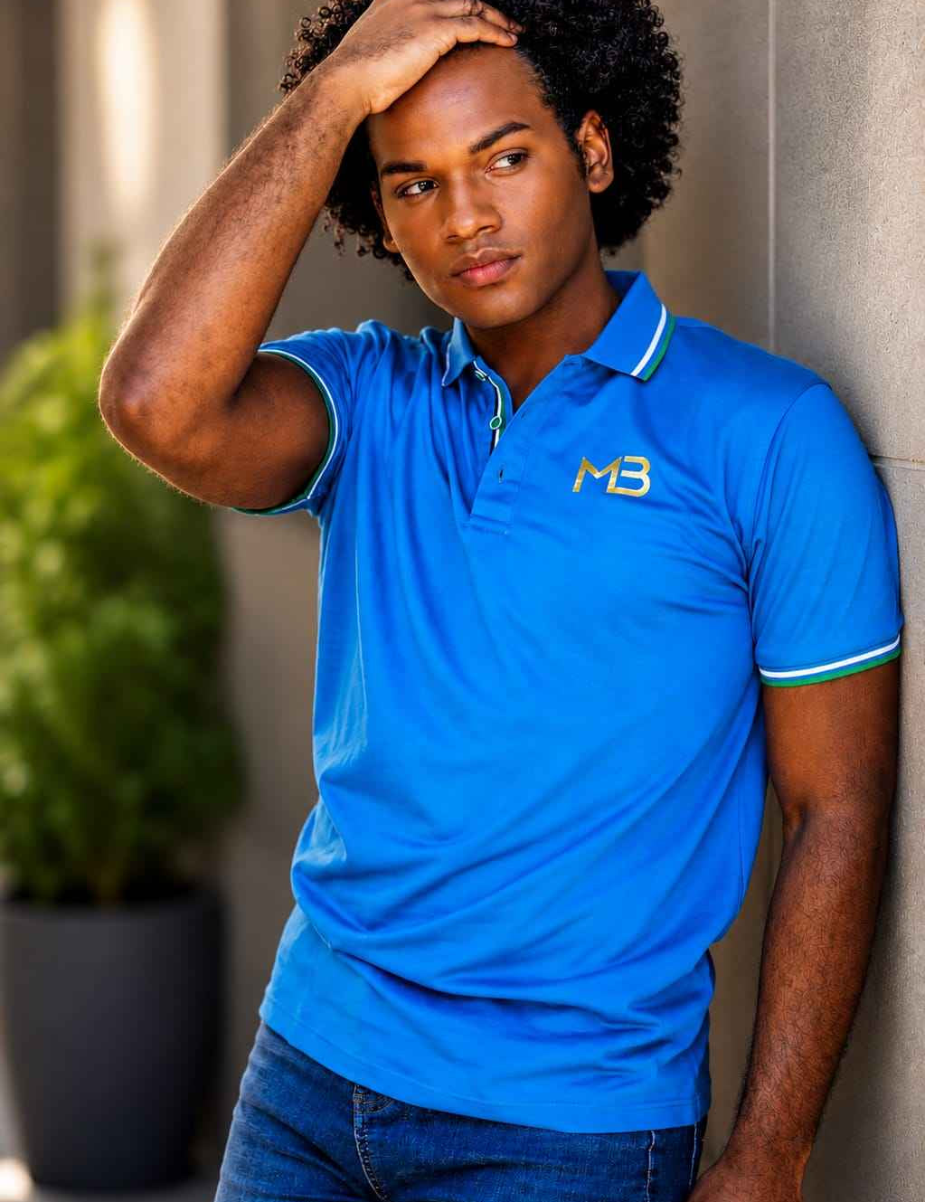 "MB"  Spirit Tree,  POLO TEE