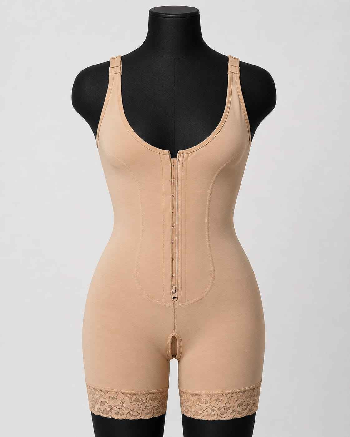 Open chest full length, crotchless shaper