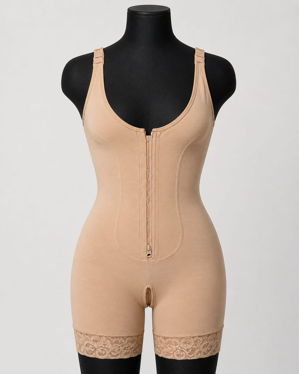 Open chest full length, crotchless shaper