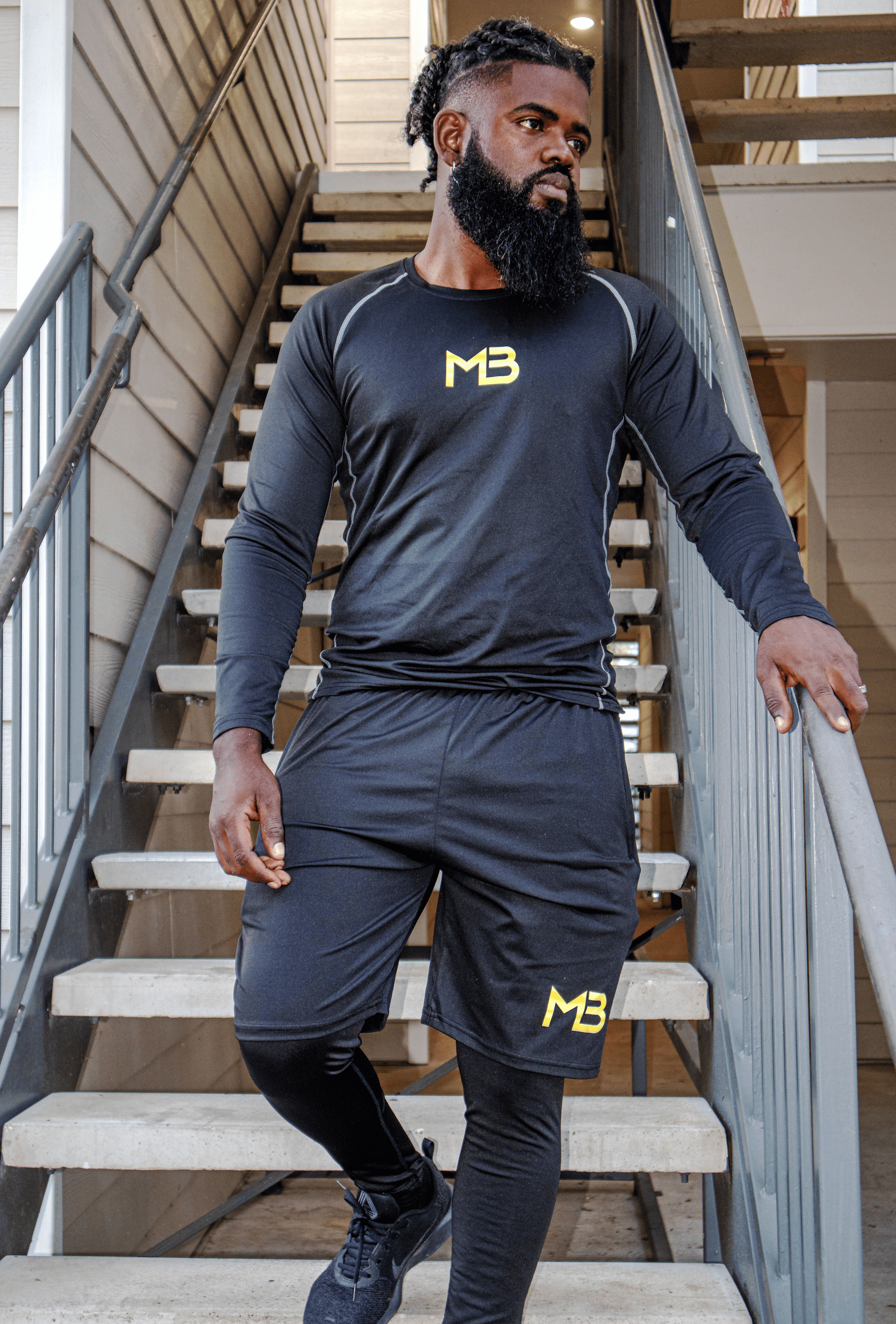 " MB " Athletic 3 Piece set - Men