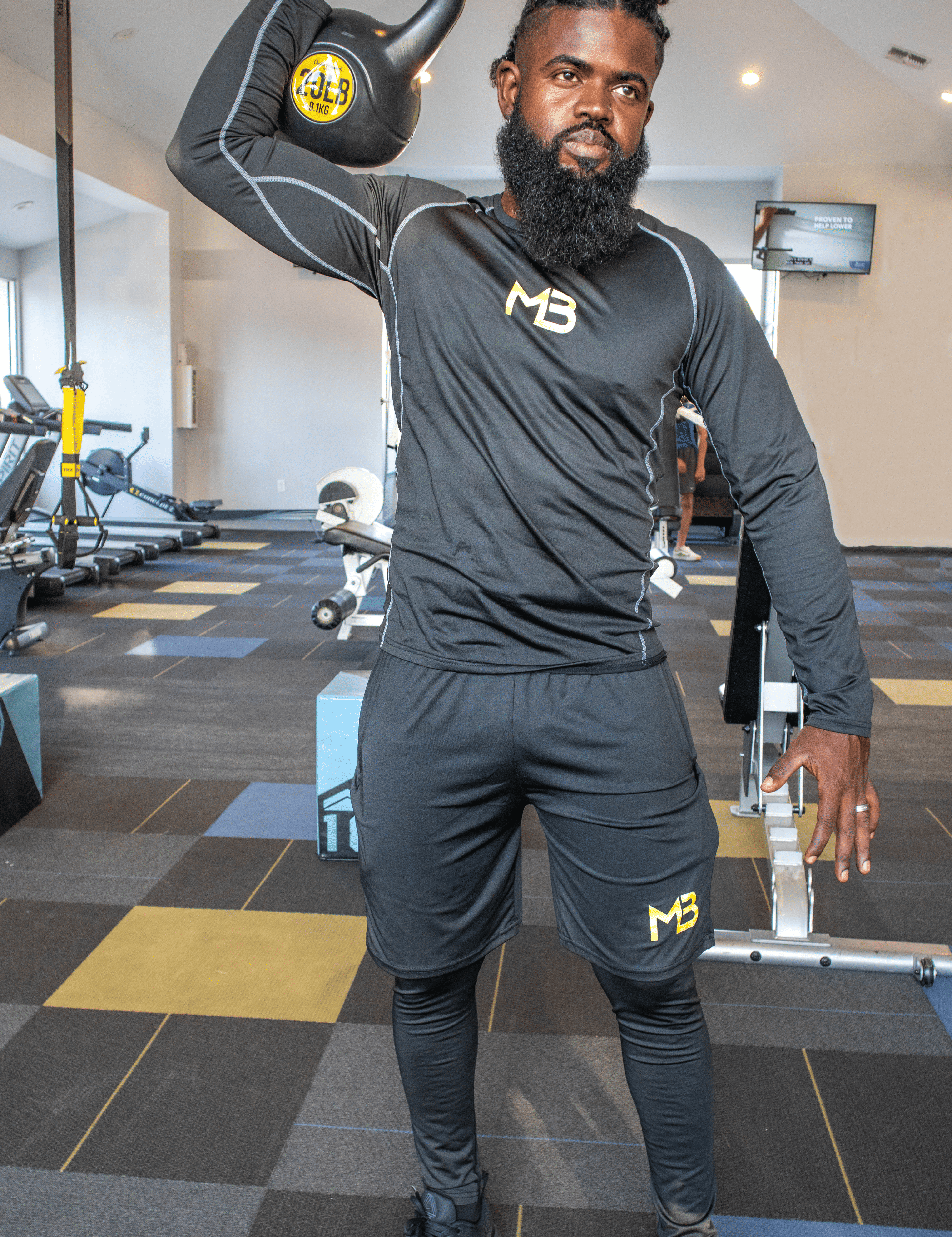 " MB " Athletic 3 Piece set - Men